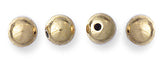 99MW854-5: Memory Wire End Gold 5mm - 10 Pieces