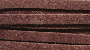 10SL156-3: Suede Lace 3mm Medium Brown 10MTR