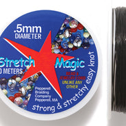 05CH109-10: Stretch Magic Black .5mm 10MTR