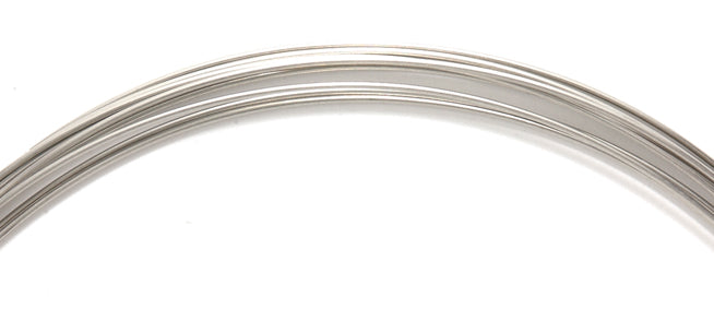 4MW815: Memory Wire Silver Necklace 1 Ounce/36 Loops 85mm - 1 Ounce ...