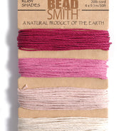 5TH525-RU: Hemp 1mm 4 Color Ruby 20lbs 30 Ft Ea