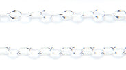 04CX810-SS: Chain Dapped Curb 035 2.21x3.1mm Sterling