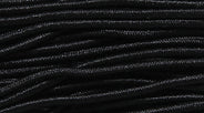 06CH109-ER: Black Fabric Elastic .6mm 10 Meter 1 Spool