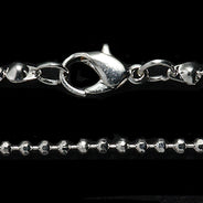 CX5009-24: Neck Chain Bead 2mm 24IN