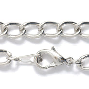 FI950-S: Chain Bracelet W/Lobster Clasp 7.5"