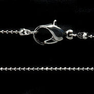 CX5007-18: Neck Chain Bead 1mm 18IN