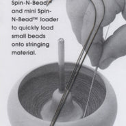 MS27-NR: Needles Big Eye Curved Spin N Bead 2 Piece  - Pack