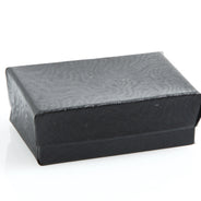 MS6542-B1: Gift Box w/Cotton Black 2 5/8x1 1/2x1 10PC