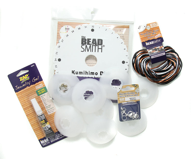BeadSmith Kumihimo Complete Starter Kit – Shipwreck Beads