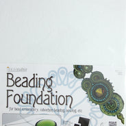 MS621-W1: Beading Foundation White 8.5x11 Inch 1 Each