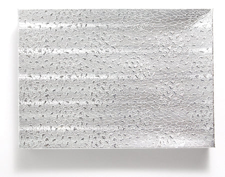 MS6544-S1: Gift Box w/Cotton Silver 7 1/8x5 1/8x1 1/8 2PC