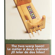 FI419-RV2: Little Ricky Beading Loom 2 Warp 2x2-8.5"