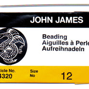 FI281-12: Needle John James Beading #12 L4320E-12 25PC