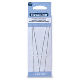 JNEED4.5: Beadalon Needle Big Eye 4.5 Inch 4 Piece Package