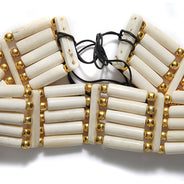 BN940-1: Bone Multi Strand Choker