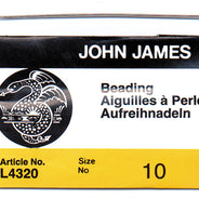 FI281-10: Needle John James Beading #10 L4320-E10 25PC