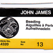 FI281-13: Needle John James Beading #13 L4320-13 25PC
