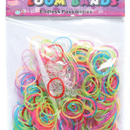 MS3030-5: Stretch Bands 300PC Jellies + 12 S Clip-Bag