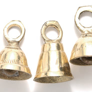 BL403-B: Bell Brass Asst Styles 25-35mm 5PC