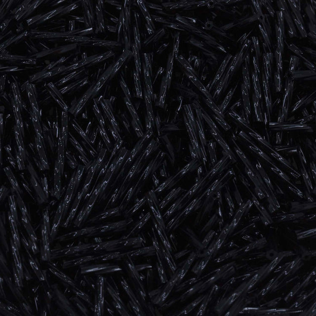 20BT109: Czech Twisted Bugle Black 20mm - 100GM