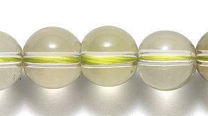 8ST487R: Lemon Quartz Round 8mm 5PC