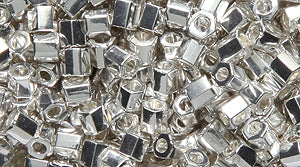 8SD810-HC: Miyuki Hex Sterling Coated 8/0 8c-401 100GM