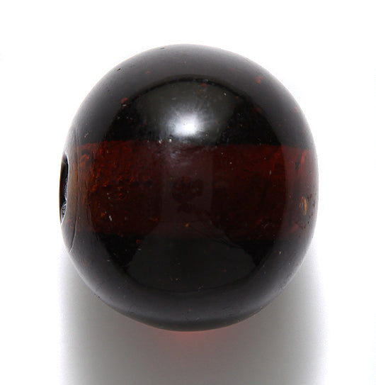 34IN258-RD: Round Rootbeer 32-34mm- 5PC
