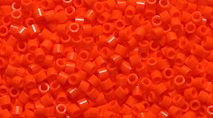 15SD134: DBS0722 Delica Opaque Orange 15/0 - 50GM