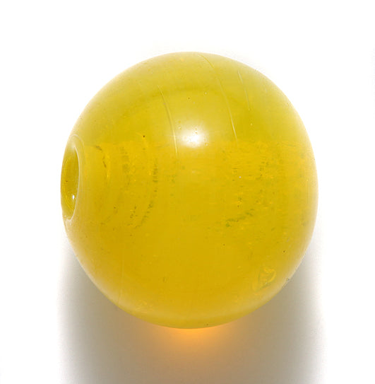 34IN220-RD: Round Yellow Opal 32-34mm- 5PC