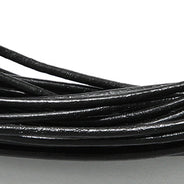 15LC109-5: Leather Cord Black 1.5mm 5MTR