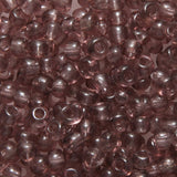 7EP298-3: Vintage French Seed Bead Transparent Prune#3 7/0 - 250 Grams