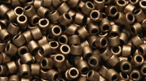 10SD856-M: DBM0322 Delica Metallic Dark Bronze Matte 10/0 - 100GM
