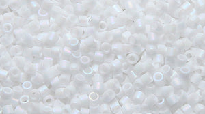 15SD112-M: DBS0351 Delica Opaque Chalk White Matte 15/0 - 50GM