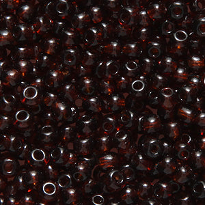 9EP257-1: VIN FRNCH TRNS Dark Topaz#1 9/0 250GM