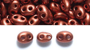 74SB958-ME: CZ Twin 2-H Dk Copper 2.5x5mm