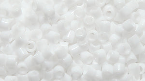 10SD112: DBM0200 Delica Opaque Chalk White 10/0 - 100GM