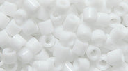 8SD112R: DBL-0200 Delica Opaque Chalk White 8/0 - 8GM