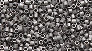 15SD812-MR: DBS0321 Delica Galvanized Silver Matte 15/0 - 9GM