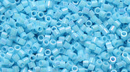 15SD564R: DBS0164 Delica Opaque Turquoise AB 15/0 - 9GM