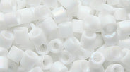 8SD112-MR: DBL-0351 Delica Opaque Chalk White Matte 8/0 - 8GM