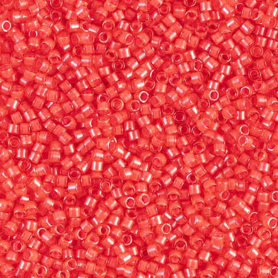 14SD741-LM: DB2051 Delica Luminous Poppy Red 11/0 - 50GM