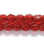 3FC246R: CZ FACET RD Trans Garnet 3mm-100PC