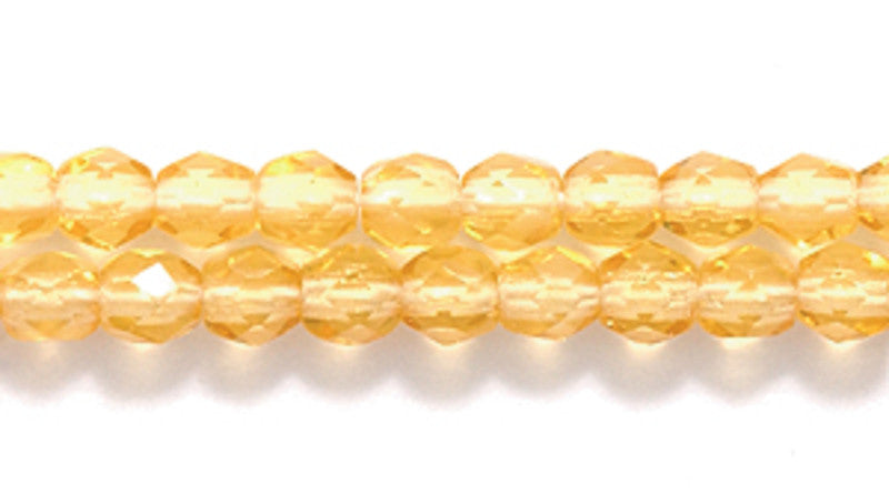 3FC254-LTR: CZ FACET RD Trans MED LT Topaz 3mm-100PC