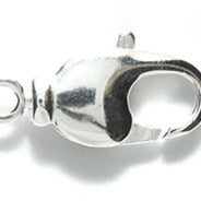17FI647-SR: Clasp Swivel Lobster 9x17 SIL PLT 3 Pcs
