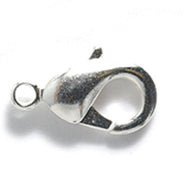 12FI644-SR: Clasp Lobster SPL 12x7mm 4 Pieces