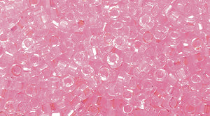 14SD792-AB: DB071 Delica  C/L Pink AB 11/0 - 100GM