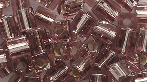 52SD496: Miyuki Cube S/L Smoky Amethyst 4mm 25GM