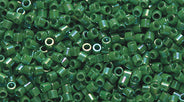15SD582R: DBS0163 Delica Opaque Green AB 15/0 - 9GM