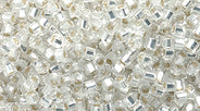 14SD412-CR: DBC0041 Delica Hex S/L Crystal 11/0 - 9GM