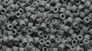 14SD105-MR: DB761 Delica Opaque Gray Matte 11/0 - 9GM